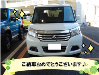 ソリオご納車させていただきました☆★
